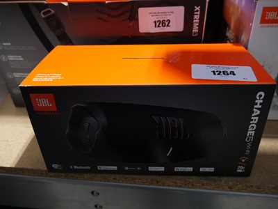 Lot 1264 - Boxed JBL Charge 5 portable bluetooth speaker