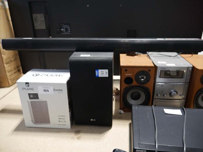 Lot 1270 - LG soundbar with subwoofer - no cables