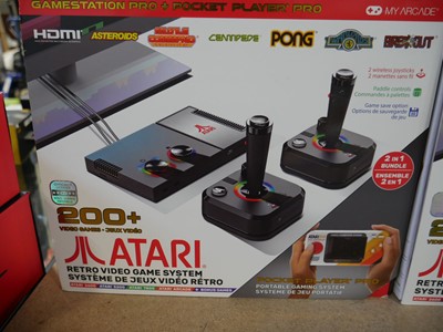 Lot 1272 - Boxed Atari Gamestation Pro plus Pocket player...