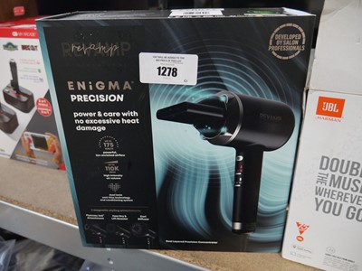 Lot 1278 - Boxed Revamp Enigma Precision styling hairdryer