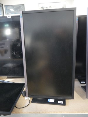 Lot 1280 - 28" Samsung monitor (U28E850R) with power...