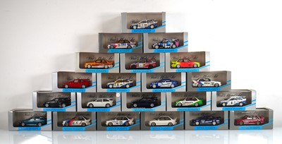 Lot 131 - Fifty-eight Paul's Model Art Minichamps models,...