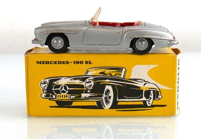 Lot 135 - A Marklin 8025 Mercedes 190SL, silver, boxed