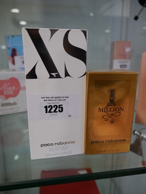 Lot 1225 - Boxed Paco Rabanne Excess eau de toilette...