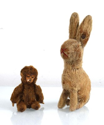 Lot 146 - A small Steiff stuffed toy modelled as a...