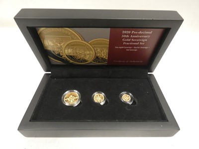 Lot 2144 - 2020 Pre-decimal 50th Anniversary Gold...