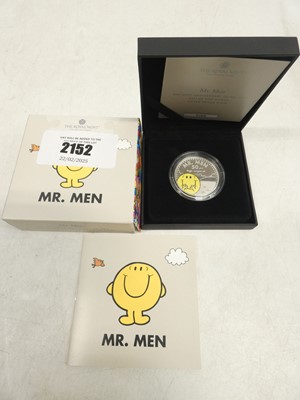 Lot 2152 - 2021 Mr Men 50th Anniversary 1oz Silver Proof...