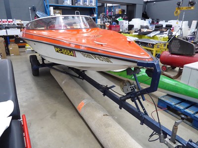 Lot 4560 - Team Picton 17ft Speedboat with Yamaha 50...