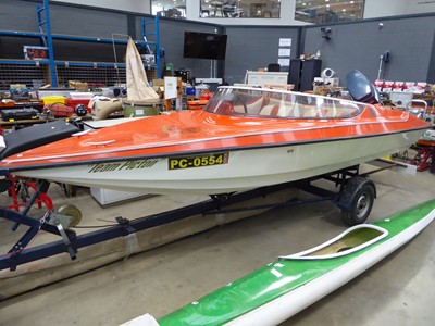 Lot 4560 - Team Picton 17ft Speedboat with Yamaha 50...