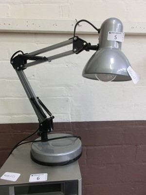 Lot 5 - A modern angle poise style lamp