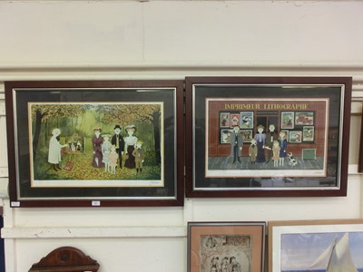Lot 47 - A pair of framed and glazed limited edition...