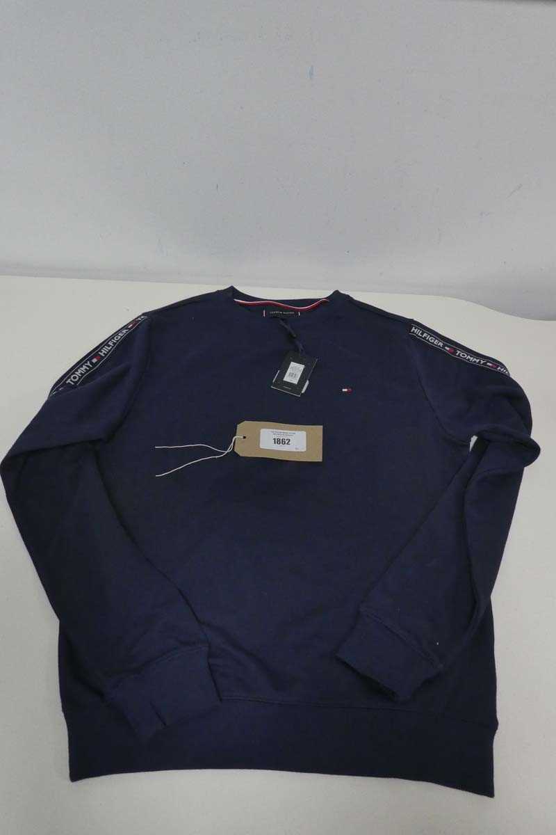 Lot A men's Tommy Hilfiger track top in navy (...