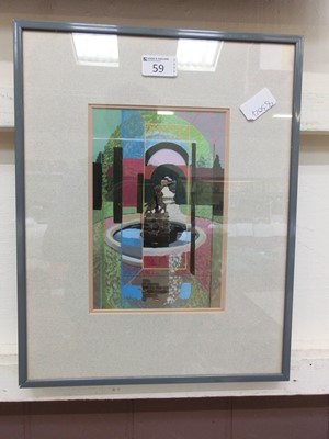 Lot 59 - A framed and glazed oil painting titled...