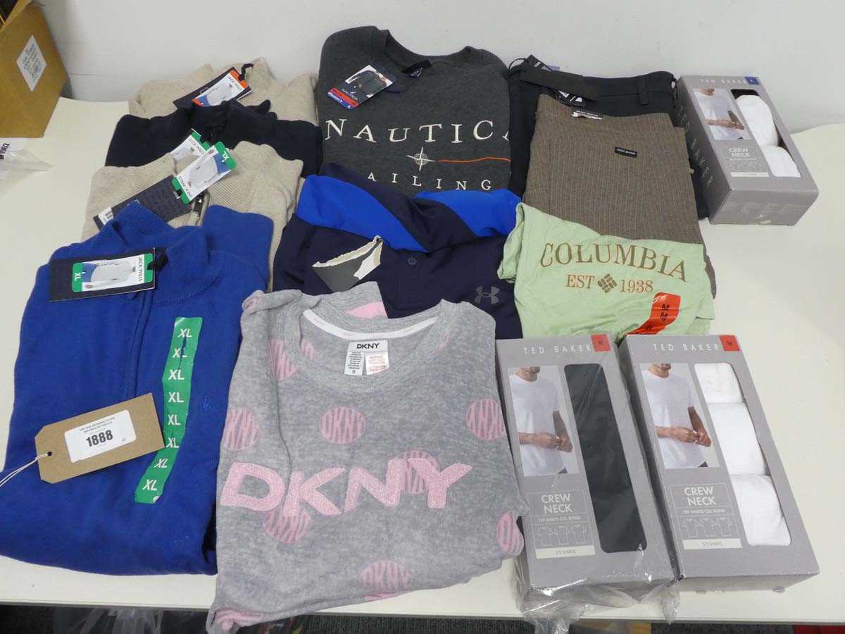 Lot Approx. 19 branded items of clothing to...