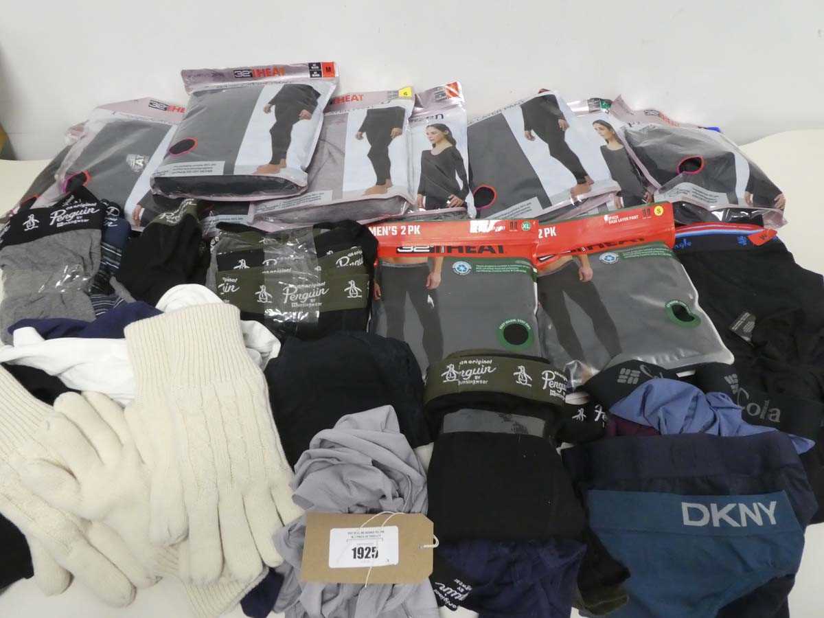 Lot 1925 - Mixed lot of mens and womens underwear, base...