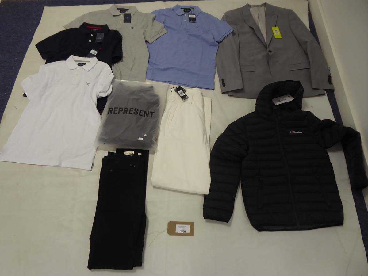 Lot 1606 - Selection of clothing to include Levis,...