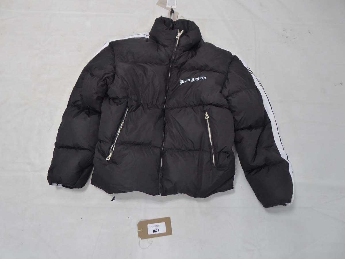 Lot 1623 - Palm Angels classic down jacket in black /...