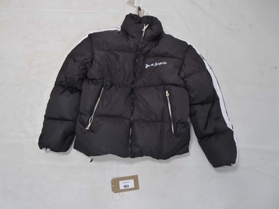 Lot Palm Angels classic down jacket in black /...