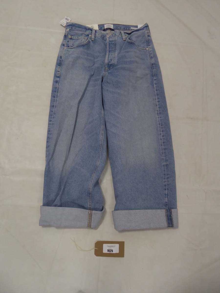 Lot 1625 - Citizens of Humanity ayla baggy cuffed crop...