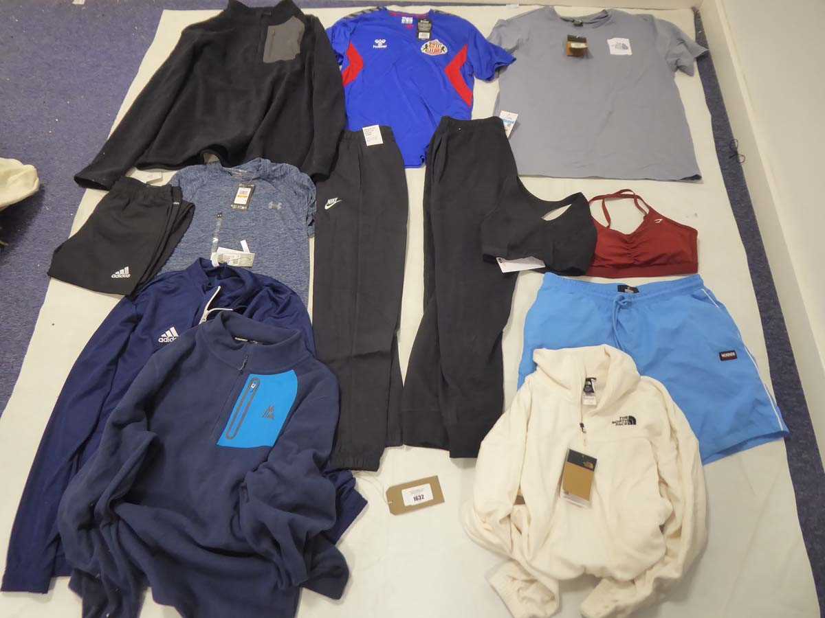 Lot 1632 - Selection of sportswear to include Nike, The...