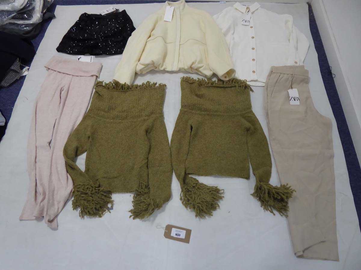 Lot 1633 - Selection of Zara & Sister Companies clothing