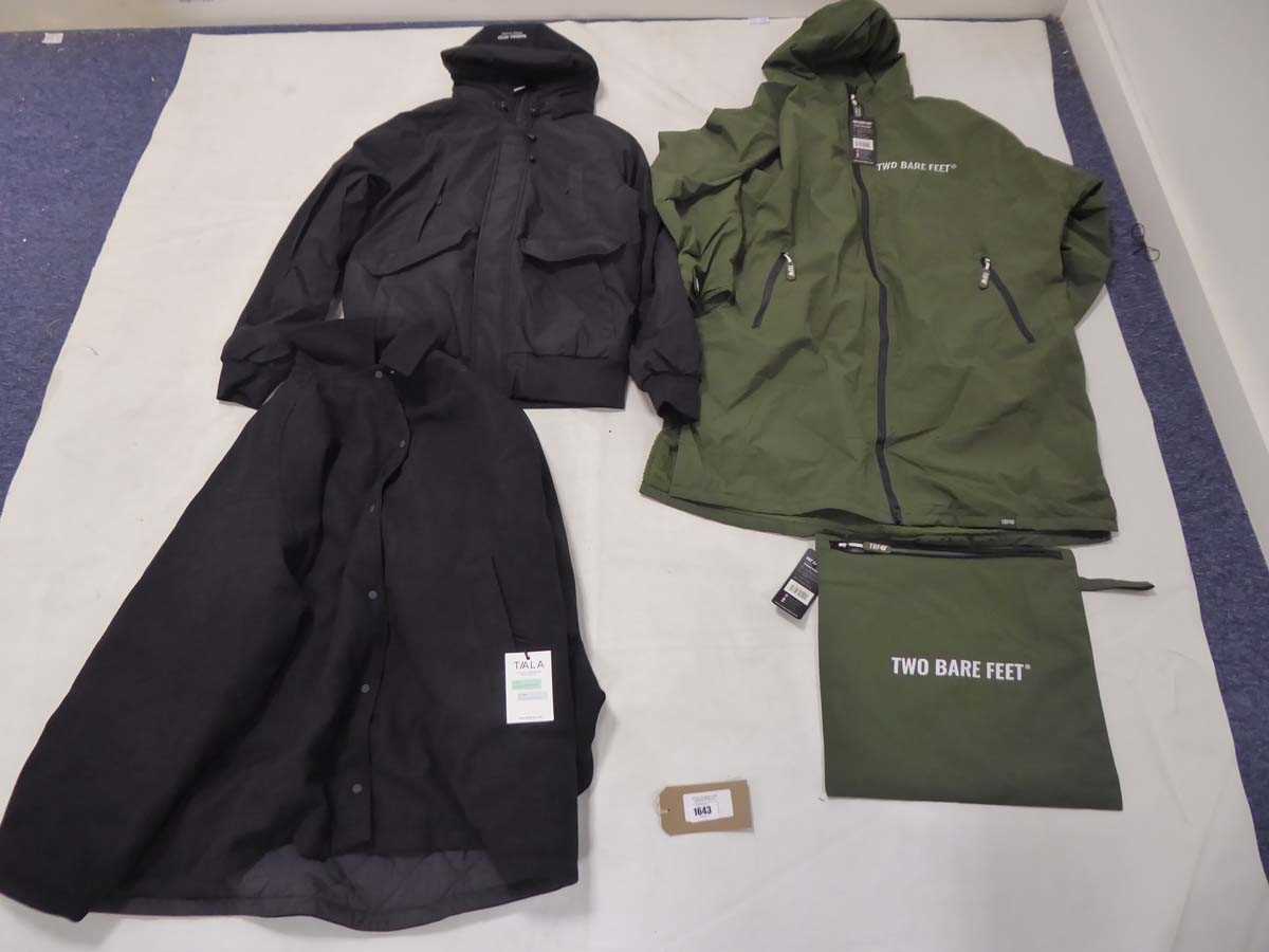 Lot 1643 - 3x Coats to include T/ALA, Two Bare Feet and...