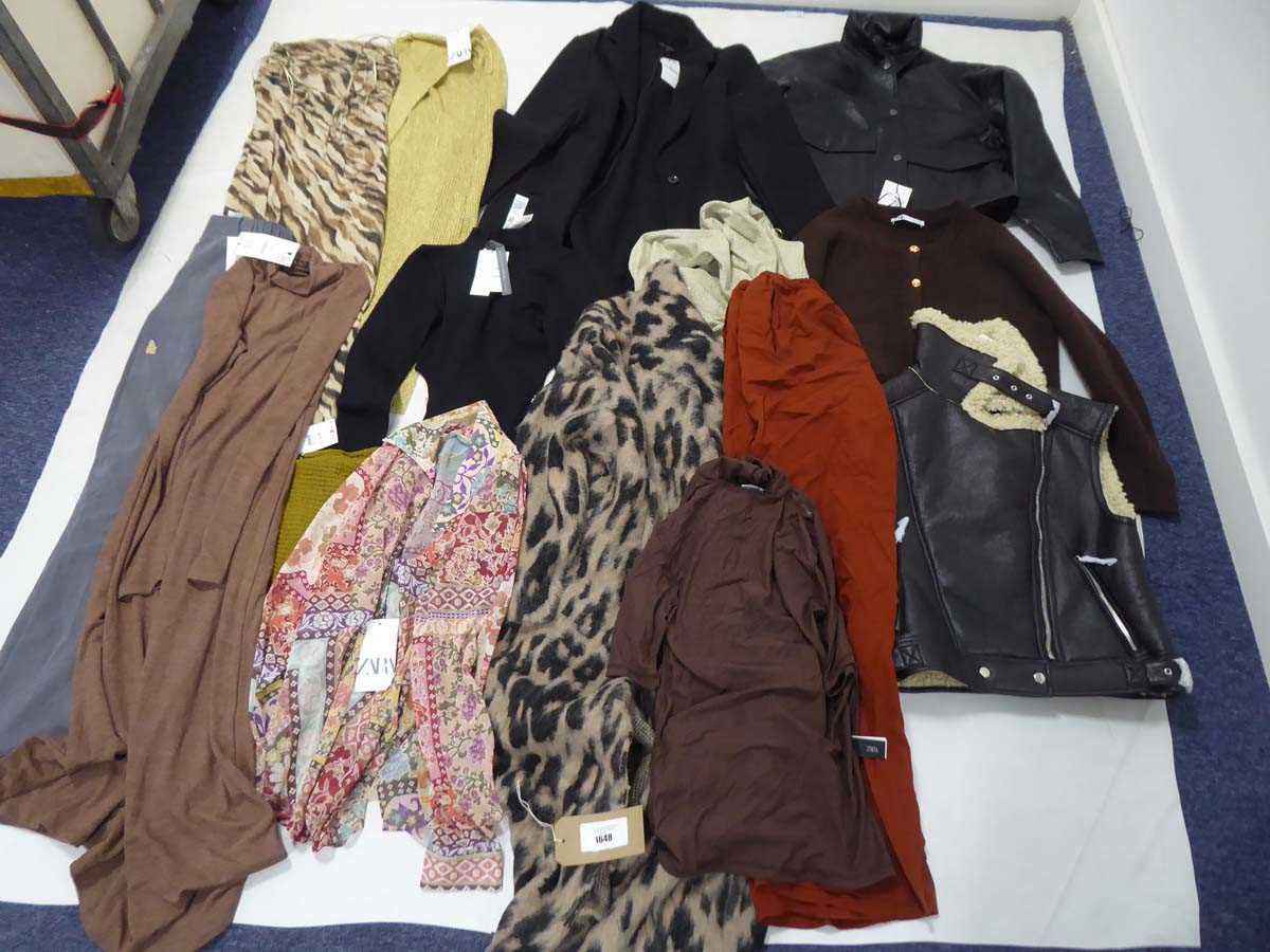 Lot 1648 - Selection of Zara & Sister Companies clothing