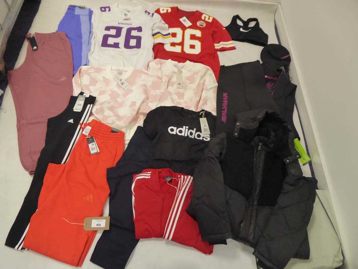 Lot 1675 - Selection of sportswear to include Nike,...