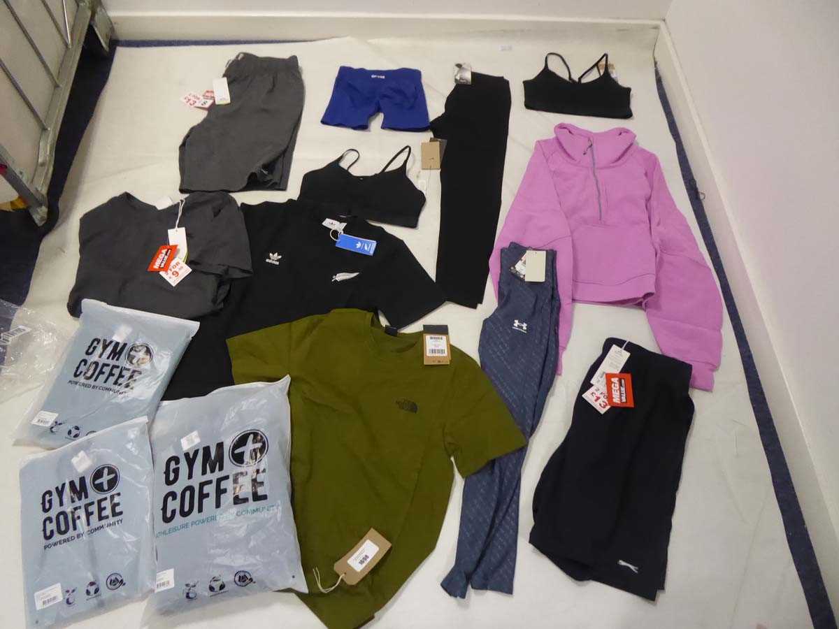 Lot 1698 - Selection of sportswear to include Nike, Lulu...