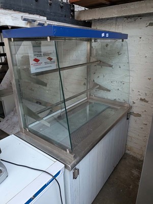 Lot 835 - 120cm mobile serving cabinet