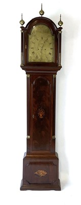 Lot 35 - A late 18th/early 19th century longcase clock,...