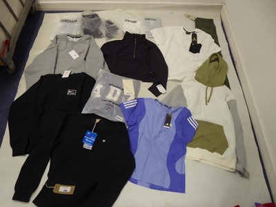 Lot Selection of sportswear to include Gym Shark,...