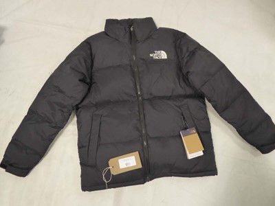 Lot The North Face black 96 retro nuptse jacket...