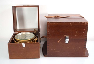 Lot 74 - A marine chronometer by Thomas Mercer Ltd of...