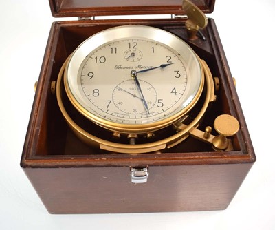 Lot 74 - A marine chronometer by Thomas Mercer Ltd of...