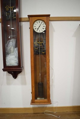 Lot 76 - An early 20th century Synchronome electric...