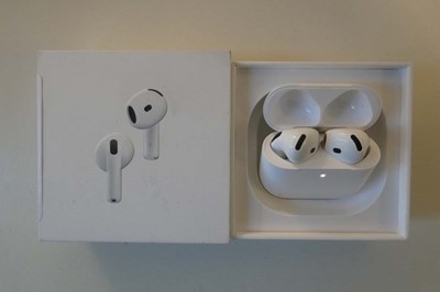 Lot Apple AirPods 4 with Active Noise Cancellation,...