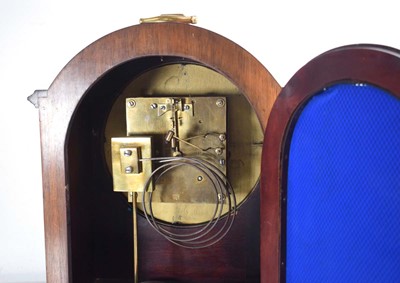 Lot 44 - A 19th century bracket clock, the movement...