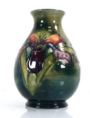 Lot 273 - A Moorcroft vase of bulbous form decorated...