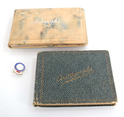 Lot 99 - Two 1950's autograph albums including The Four...