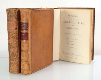 Lot 119 - Charles Darwin: 'The Variation of Animals and...