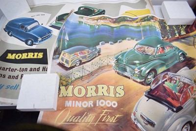 Lot 120 - A group of 1950/60's Morris Minor lithograph...