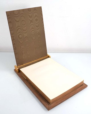 Lot 66 - An Asprey visitors' book with brown 'jungle...