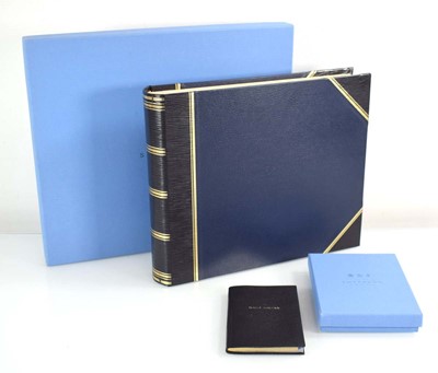 Lot 129 - A boxed Smythson photograph book together with...