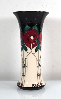 Lot 291 - A Moorcroft vase of flared form decorated in...