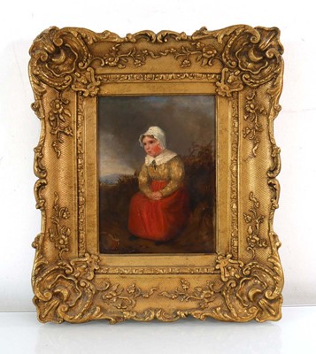 Lot 165 - English School, 19th century, Contemplating...