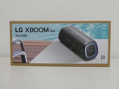 Lot LG XBOOM Go portable bluetooth speaker, model...
