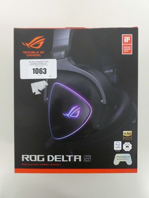 Lot Republic of Gamers ROG DELTA S gaming headset,...