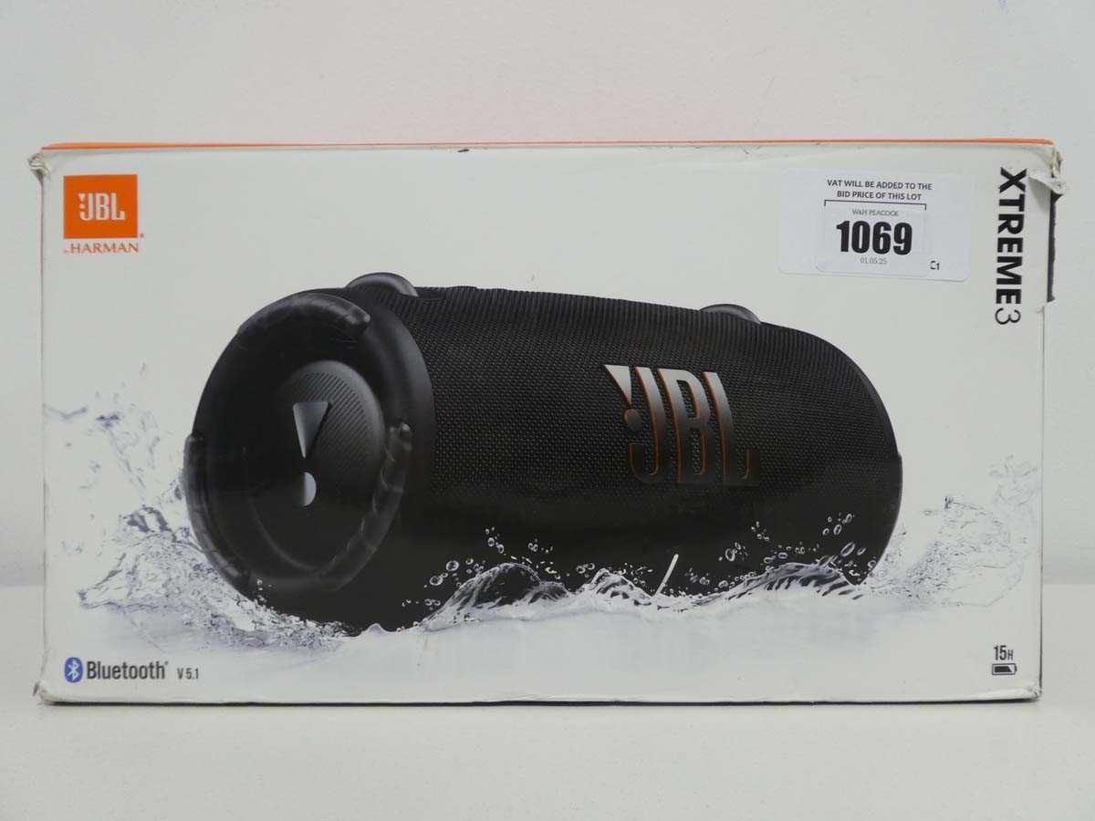 Lot JBL XTREME3 portable bluetooth speaker, boxed