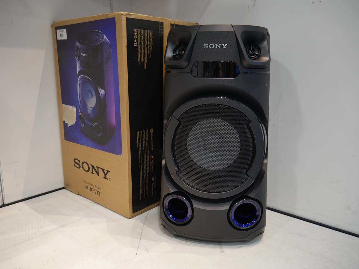 Lot SONY Home Audio System, model MHC-V13, boxed